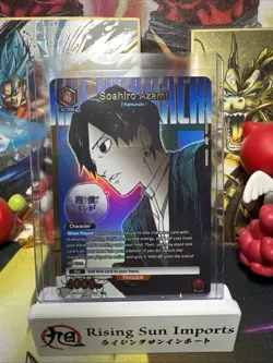 Union Arena Soshiro Azami UE16BT/KGR-1-062 (R*) KAGURABACHI Alt Art English - Image 1