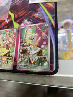 Minccino 182/162 & Cinccino 183/162 Temporal Forces IR Set Pokemon TCG NM - Image 3