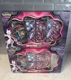 2x Pokemon TCG Mewtwo V-Union Special Collection Boxes w/ Evolving Skies NEW! 820650106934 - Image 1
