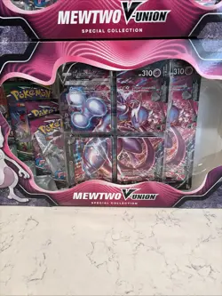 2x Pokemon TCG Mewtwo V-Union Special Collection Boxes w/ Evolving Skies NEW! 820650106934 - Image 2