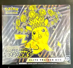 Pokemon TCG - Scarlet & Violet: Surging Sparks - Elite Trainer Box - NEW English - Image 1