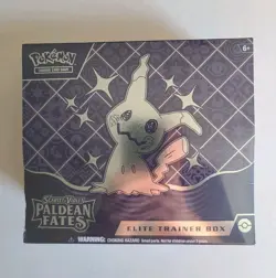 Pokemon Paldean Fates ETB Elite Trainer Box Factory Sealed 2024 Scarlet & Violet - Image 1