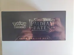 Pokemon Paldean Fates ETB Elite Trainer Box Factory Sealed 2024 Scarlet & Violet - Image 4