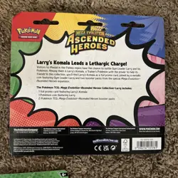 3x Pokemon TCG ME2.5 Ascended Heroes 2-Pack Blisters Larry & Erika Sealed & New! - Image 3
