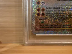 2002 Legendary Collection Pokemon Reverse Holo Golem #24 PSA 8! Read Description - Image 2