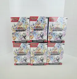Pokemon Prismatic Evolutions Booster Bundle - LOT OF 6 - Image 1