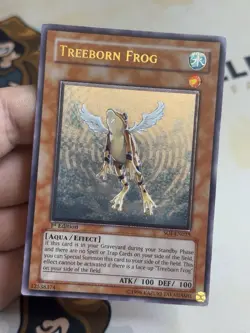 Treeborn Frog SOI-EN025 1st Edition Ultimate Rare YuGiOh! YuGiOh! MP EU Print - Image 2