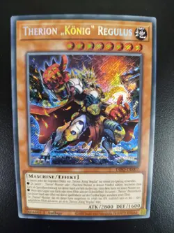 Therion ,,Konig" Regulus DIFO-DE007 Secret Rare Deutsch NM YUGIOH - Image 1