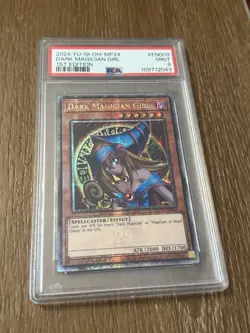 2024 Yu-Gi-Oh DARK MAGICIAN GIRL 1. Quarter Century Secret Rare MP24-EN009 PSA 9 - Image 2