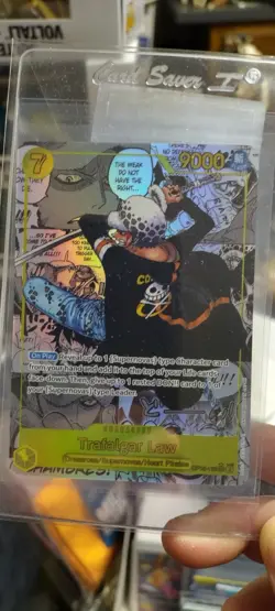 One Piece TCG Trafalgar Law OP10-119 Rare Manga Card English Edition ✨ - Image 1