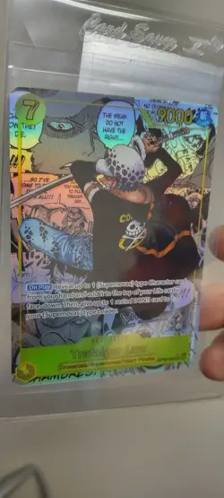 One Piece TCG Trafalgar Law OP10-119 Rare Manga Card English Edition ✨ - Image 2