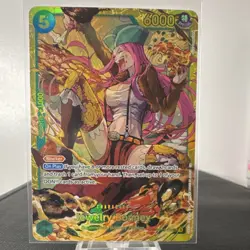 One Piece Bandai Jewelry Bonney OP12-118 Blocker Foil Special 6000 Power - Image 1