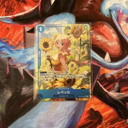 ONE PIECE JAPANESE Rebecca (Alt Art) OP15-053 SR Adventure on KAMI's Island - Image 1