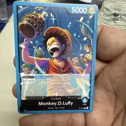 One Piece TCG - Monkey D. Luffy Promo Leader - P-047 Sealed Battle Vol. 1 mark - Image 1
