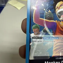 One Piece TCG - Monkey D. Luffy Promo Leader - P-047 Sealed Battle Vol. 1 mark - Image 2
