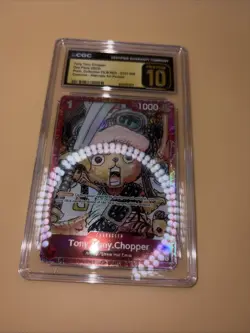 2023 ONE PIECE CCG TONY TONY CHOPPER FILM RED ST01-006 CGC 10 PRISTINE - Image 3