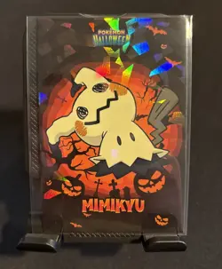 Rare Pokemon Halloween Full Art Mimikyu Card Database Low Pop Card 🎃 (a) - Image 1
