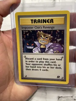 Imposter Oak's Revenge - 76/82 Team Rocket 2000 - WOTC - Pokemon TCG NM/MT Card - Image 1
