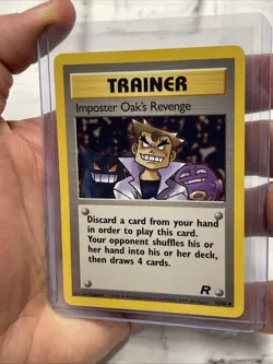 Imposter Oak's Revenge - 76/82 Team Rocket 2000 - WOTC - Pokemon TCG NM/MT Card - Image 2