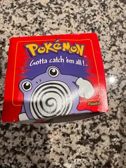 23K Gold Plated Poliwhirl/Togepi Trading Card 1999 Burger King Pokemon Ball Red - Image 1