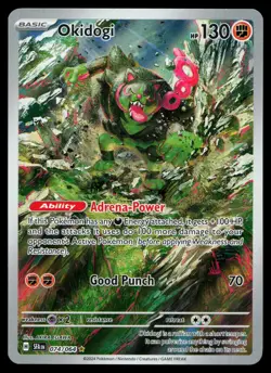 Okidogi 074/064 Shrouded Fable Illustration Rare Holo Pokemon Card - Image 1