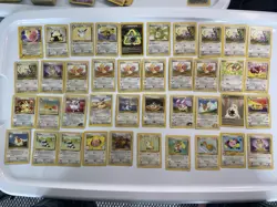Pokemon Vintage Lot of Cards - Basic Type Non-Holos Multiple different sets WOTC - Image 1