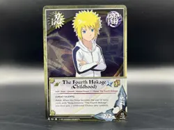 The Fourth Hokage (Childhood) N-701 Foil Foretold Prophecy Naruto Card Game - Image 1