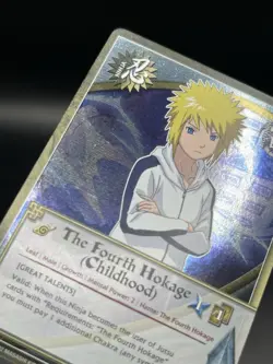 The Fourth Hokage (Childhood) N-701 Foil Foretold Prophecy Naruto Card Game - Image 4