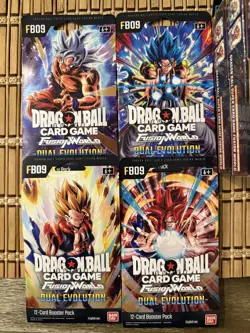 Dragon Ball Super Card Game Fusion World FB09 Dual Evolution Booster (11) Packs - Image 1