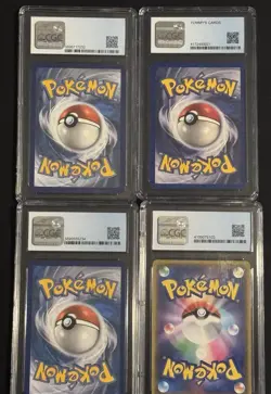 12 Graded Pokemon Card Lot - Old CGC Labels - Image 3