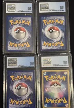 12 Graded Pokemon Card Lot - Old CGC Labels - Image 4