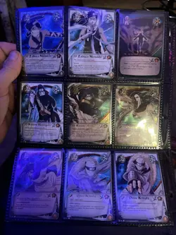Naruto CCG Card 18 Count Super Rare, Holographic, 1st Ed. Lot - Image 2