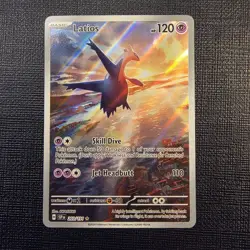 Pokemon TCG Latios 203/191 Sv08 Surging Sparks Holo Illustration Rare Card - Image 1
