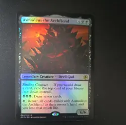 Asmodeus the Archfiend -Foil Light Play MTG Adventures in the Forgotten Realms - Image 2
