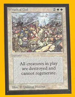 MTG WRATH OF GOD Collector's Edition (OldManMTG 013-472) - Image 1