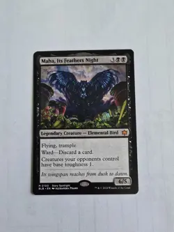 Maha, Its Feathers Night Bloomburrow Regular - Image 1