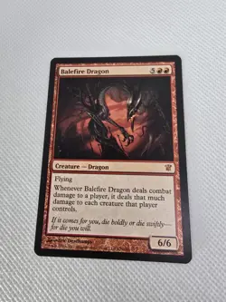 Wizards Balefire Dragon Commander 2011 Creature Red Mythic Dragon Regular - Image 1