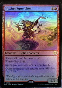 Hexing Squelcher #317 Lorwyn Eclipsed Showcase Regular Rare - Image 1