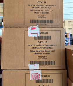 WOTC MTG Lord of the Rings holiday scene boxes - case of 16. Multiple available 195166207445 - Image 1