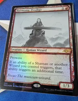 Harmonic Prodigy Showcase Foil MTG MH2 Modern Horizons 2 - Image 1
