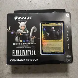 MTG Final Fantasy XIV Commander Deck Scions & Spellcraft Magic the Gathering - Image 1