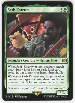 Sazh Katzroy R FINAL FANTASY 199 NM - Image 1