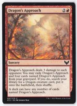 Dragon's Approach Normal C Strixhaven: School of Mages 97 NM - Image 1