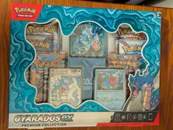 Pokemon TCG Gyarados EX Premium Collection Box Factory Sealed * See Description - Image 1