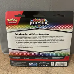 Pokemon Prismatic Evolutions Tech Sticker Collection - Leafeon - Image 2