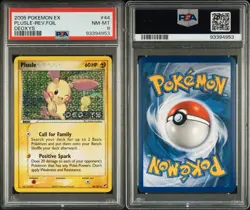 PSA 8 plusle #44 reverse foil Pokemon EX 2005 deoxys - Image 4