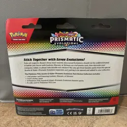 Pokemon Prismatic Evolutions Tech Sticker Collection - Leafeon - Image 2