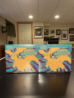 Pokemon TCG: Ascended Heroes Elite Trainer Box x2 - Sealed - Image 1