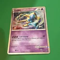 Pokemon Deoxys SL1 Shiny 2011 LP (Will ship in a Soft Sleeve & Top Loader) - Image 1
