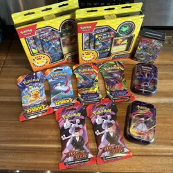 Pokemon Day 2026 x2 Mega Evolutions Booster Bundle Phantasmal Destined Lot 🔥🔥 - Image 1